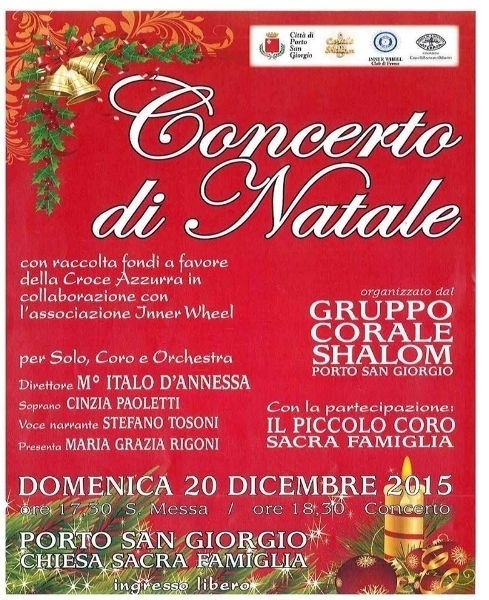 CONCERTO DI NATALE - 20/12/15